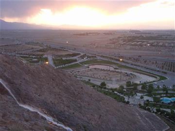 نمای کوهستان پارک یزد