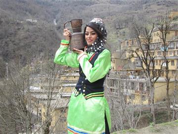 پوشش مردمان روستای ماسوله