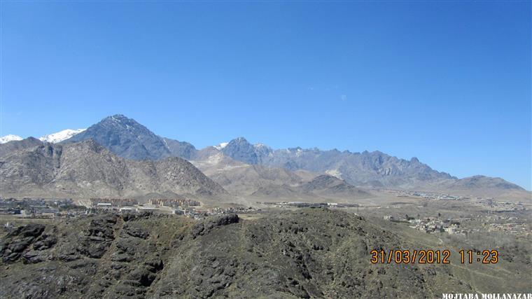 نمایی از شهرستان نطنز