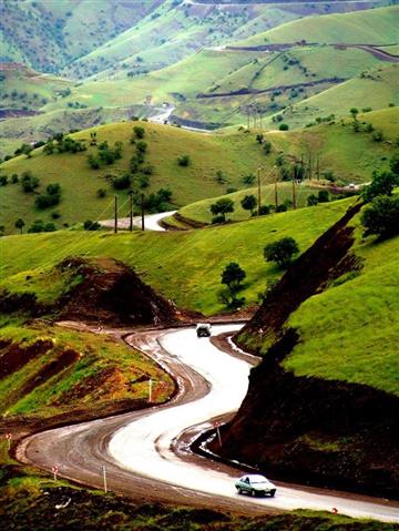 جاده توریستی پاوه نودشه