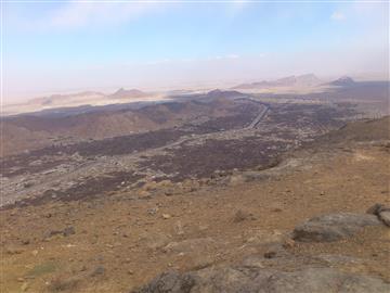 نمایی از شهر تفت