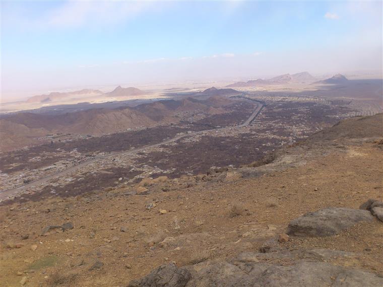 نمایی از شهر تفت