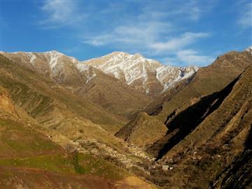 روستای نِجار و قله‌ی زیبای هَون