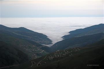 گردنه و جاده زردکمر - بلده به رویان