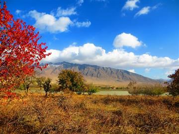 گذر پاییز از روستای خان آباد