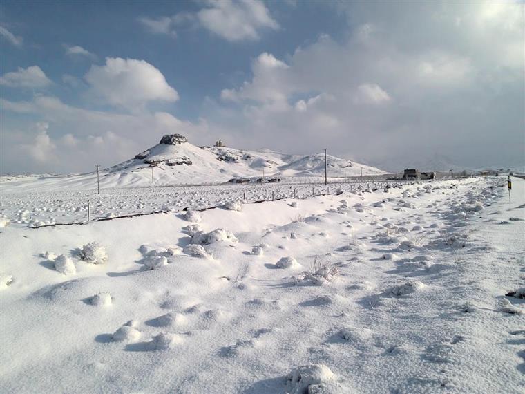 زمستان در استان قم