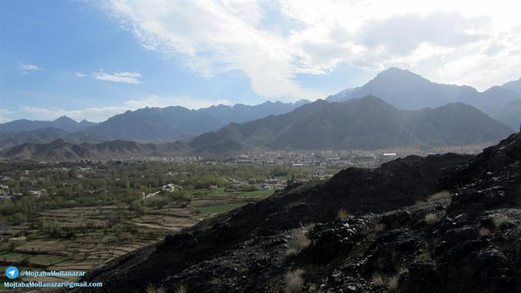 نمایی  از شهرستان نطنز