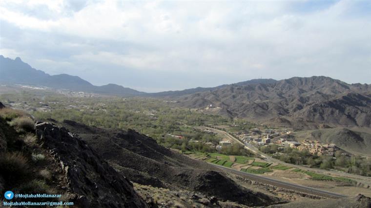 نمایی  از شهرستان نطنز