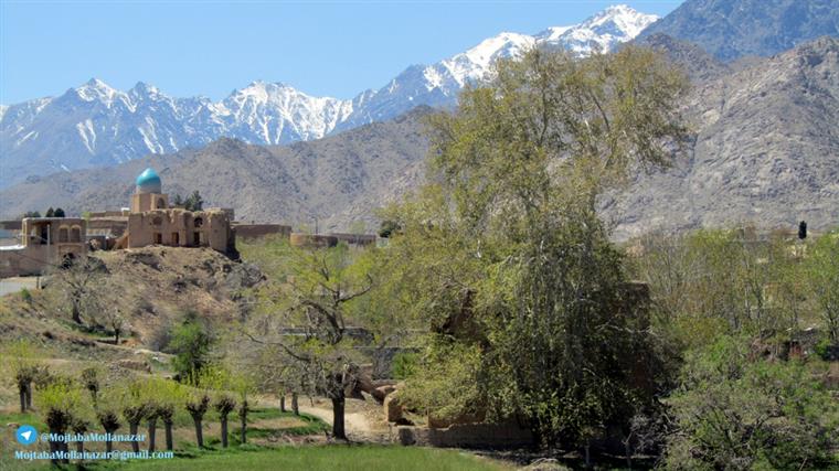 نمایی از محله افوشته