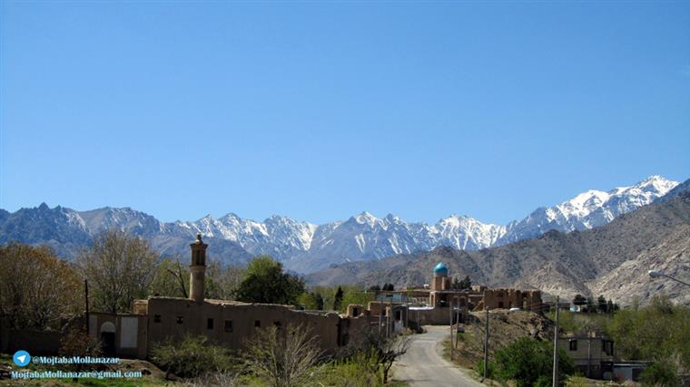 نمایی از محله افوشته