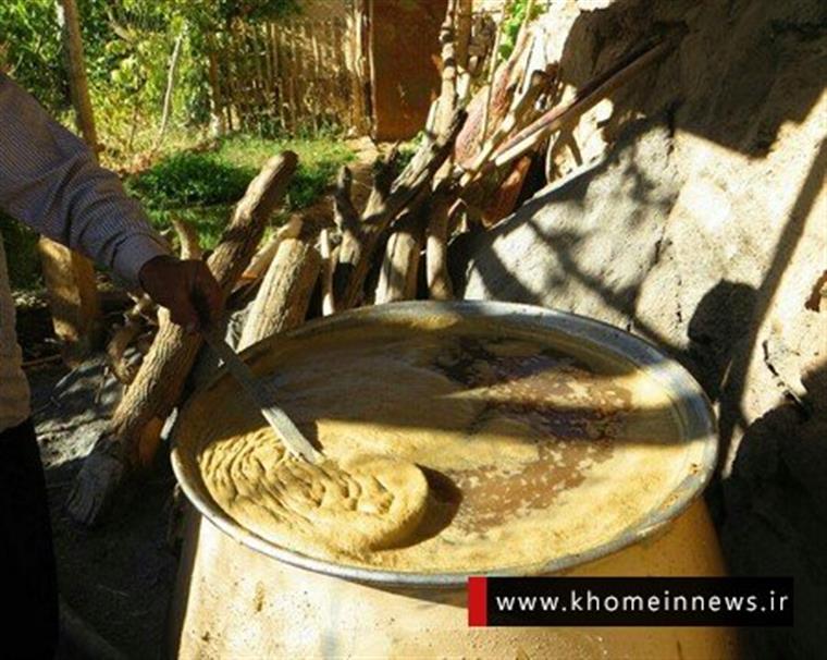 تهیه شیره انگور ،روستای خان آباد