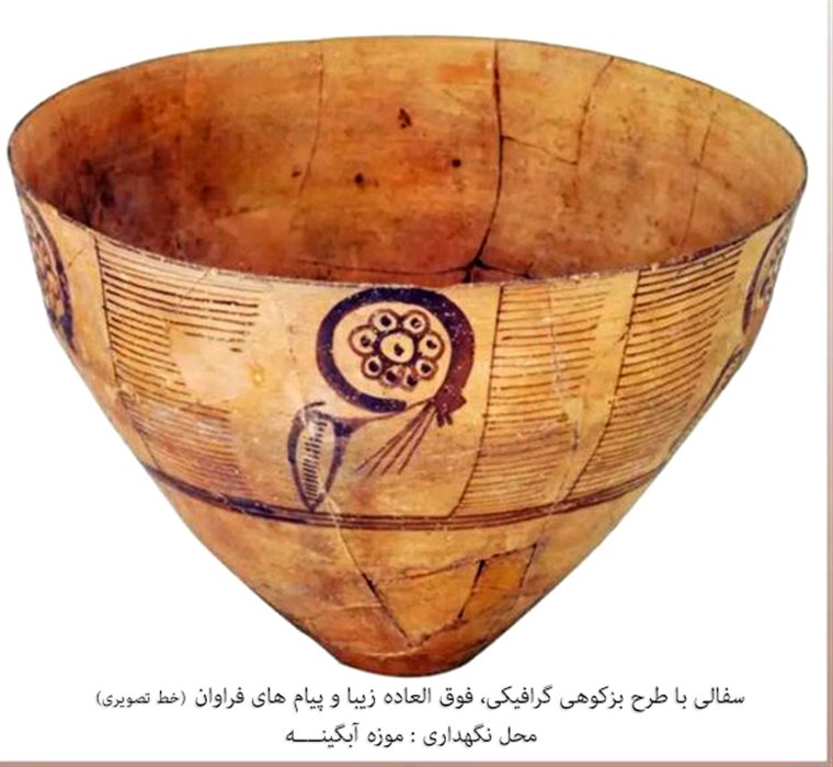 راز نقش های بزکوهی با نقطه ها در شاخ، در میان سنگ نگاره های کهن ایران و سفال های پیش از تاریخ