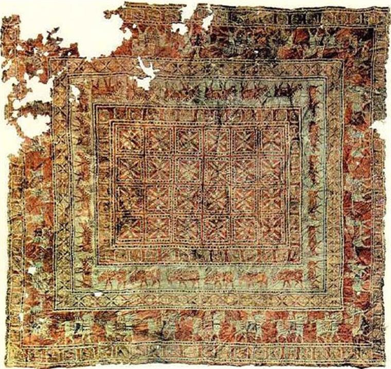 فرش ایرانی (پازیریک) قدیمی‌ترین فرش جهان